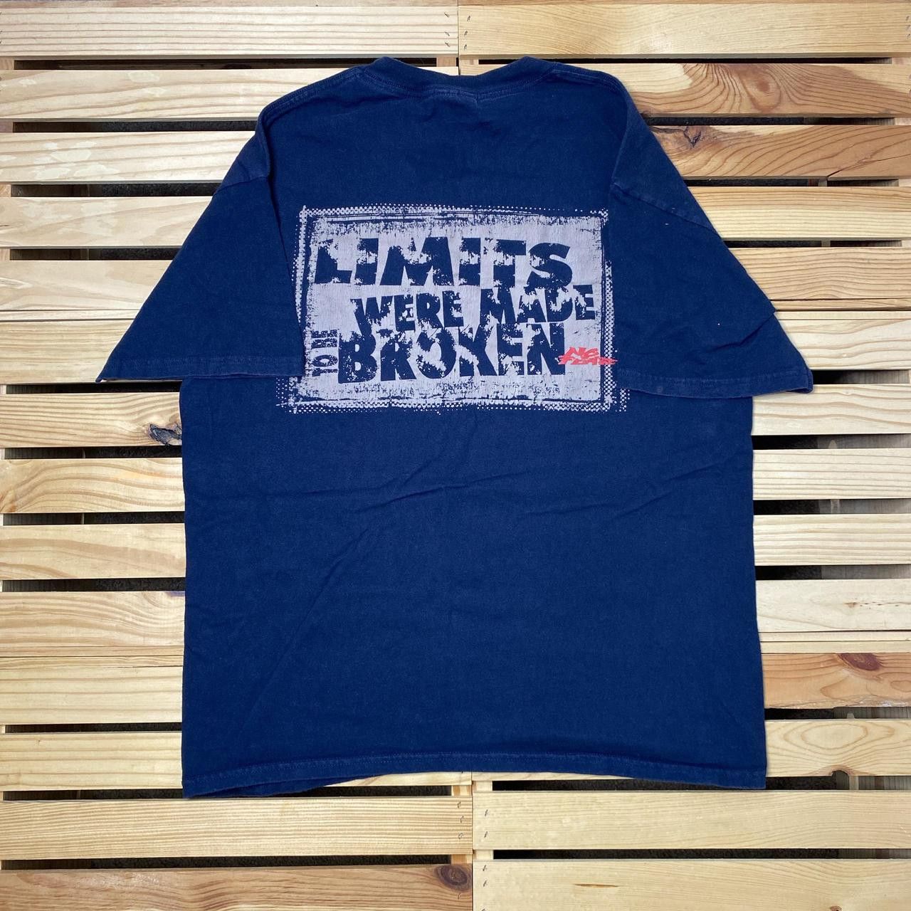 No Fear Vintage No Fear Navy Blue Streetwear Tee Size Large Size US L / EU 52-54 / 3 - 2 Thumbnail