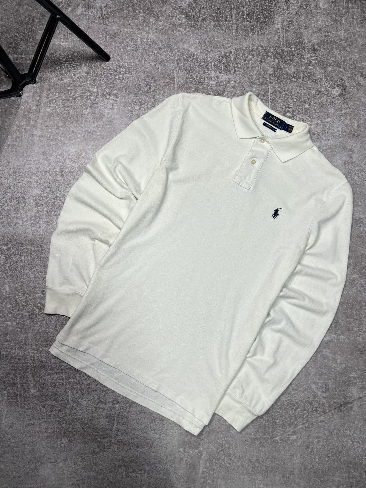 Polo Ralph Lauren Vintage Polo Ralph Lauren Rugby Long Sleeve Shirt Size S Size US S / EU 44-46 / 1 - 1 Thumbnail