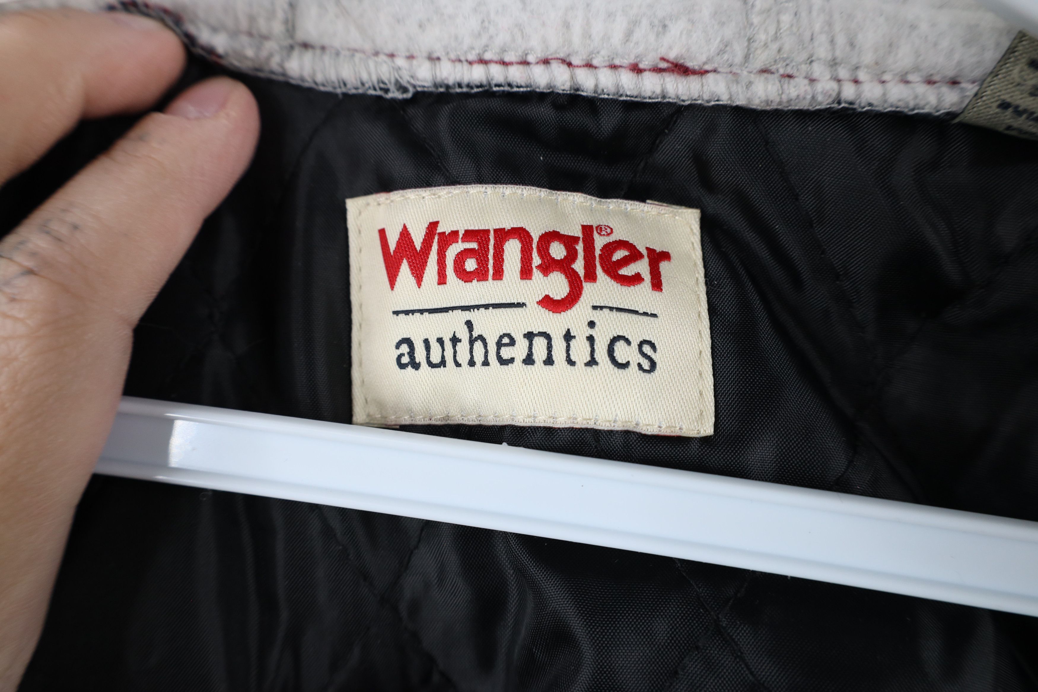 Vintage × Wrangler Vintage Wrangler Hooded Button Shirt Jacket Jac Shirt Size US XXL / EU 58 / 5 - 8 Thumbnail