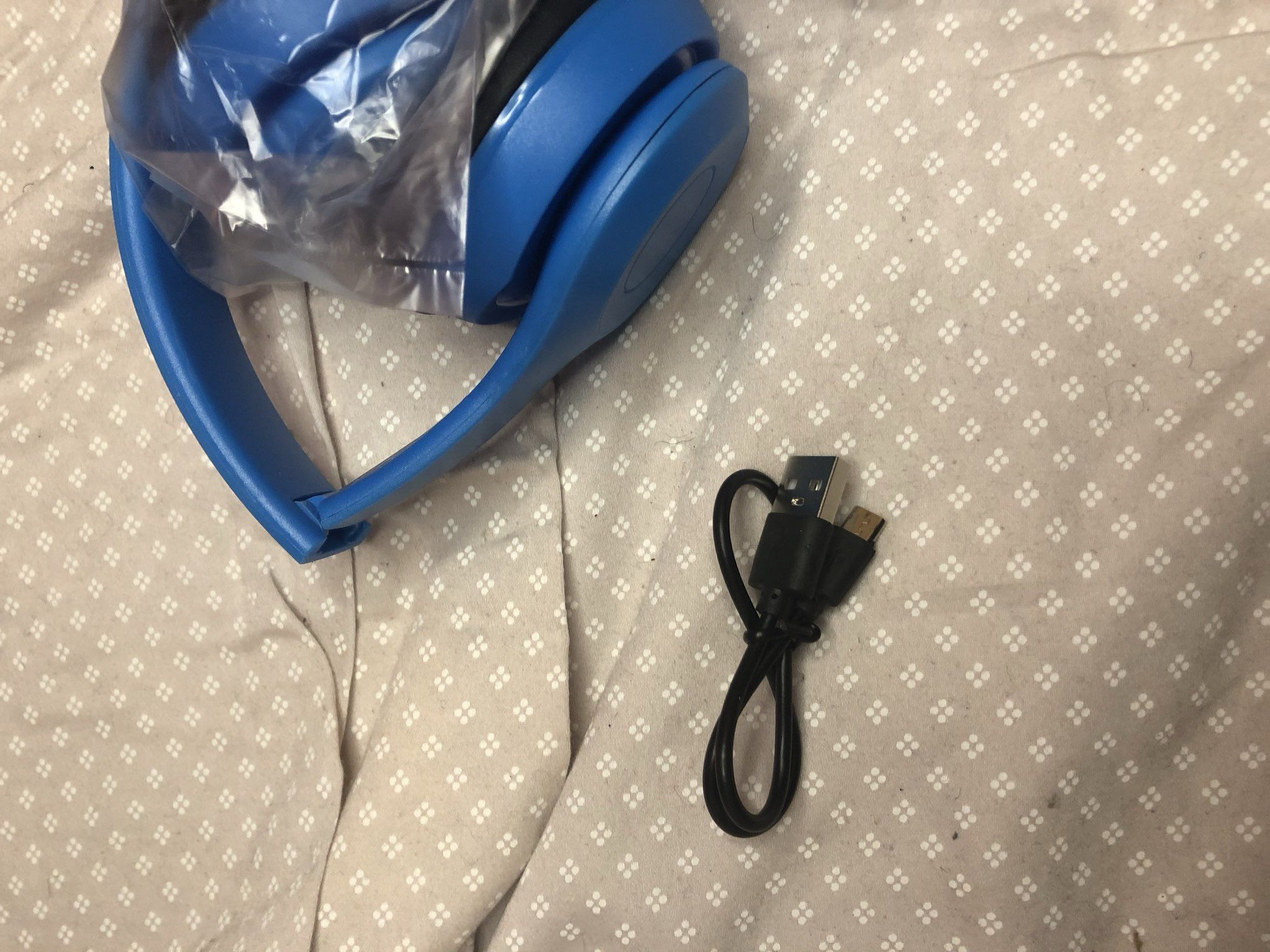 Other Blue Wireless Folding Headphones Size ONE SIZE - 10 Thumbnail
