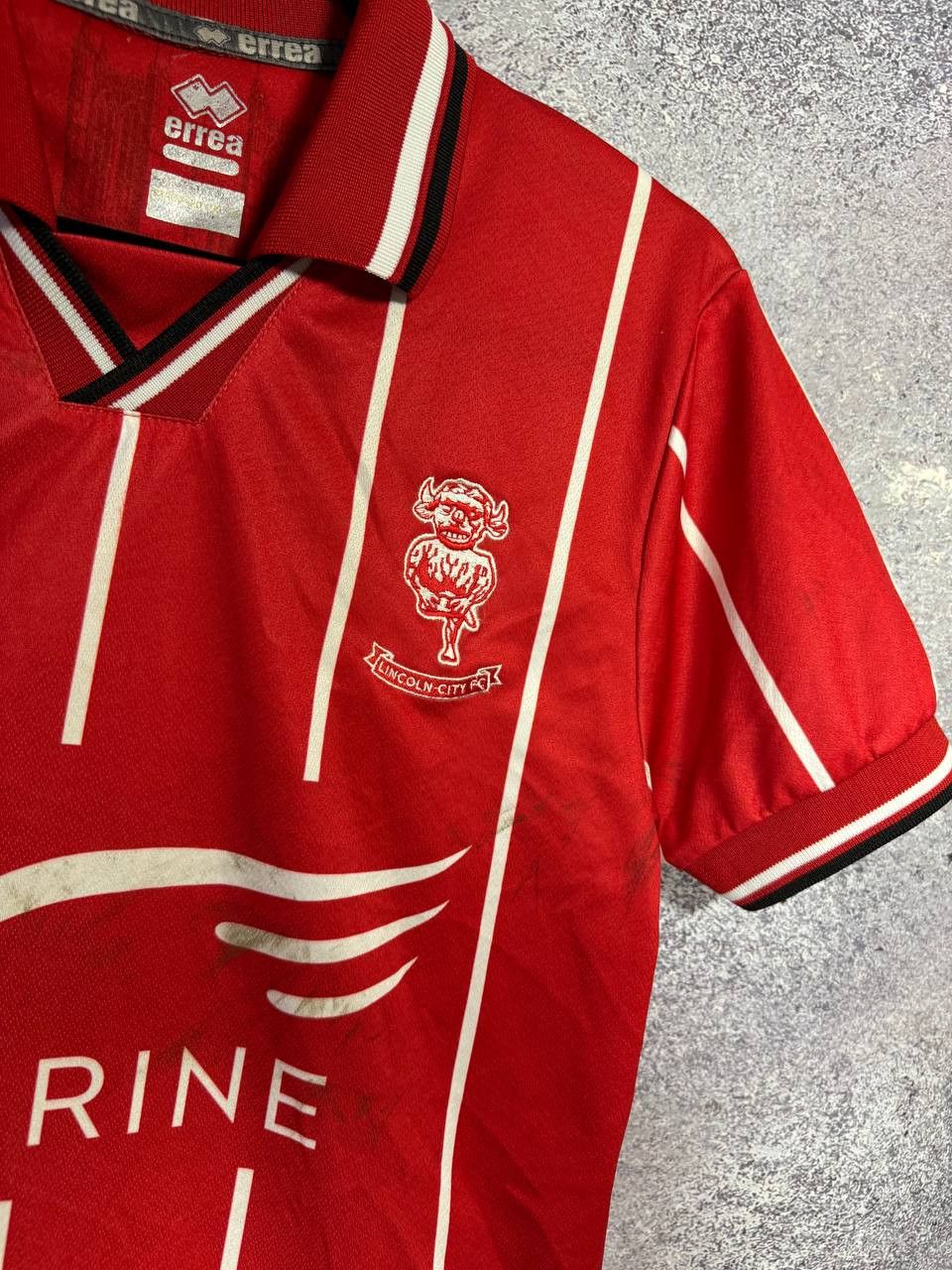 Errea × Vintage Vintage Lincoln City 2020/21 Errea Soccer Jersey Small Size US S / EU 44-46 / 1 - 11 Thumbnail