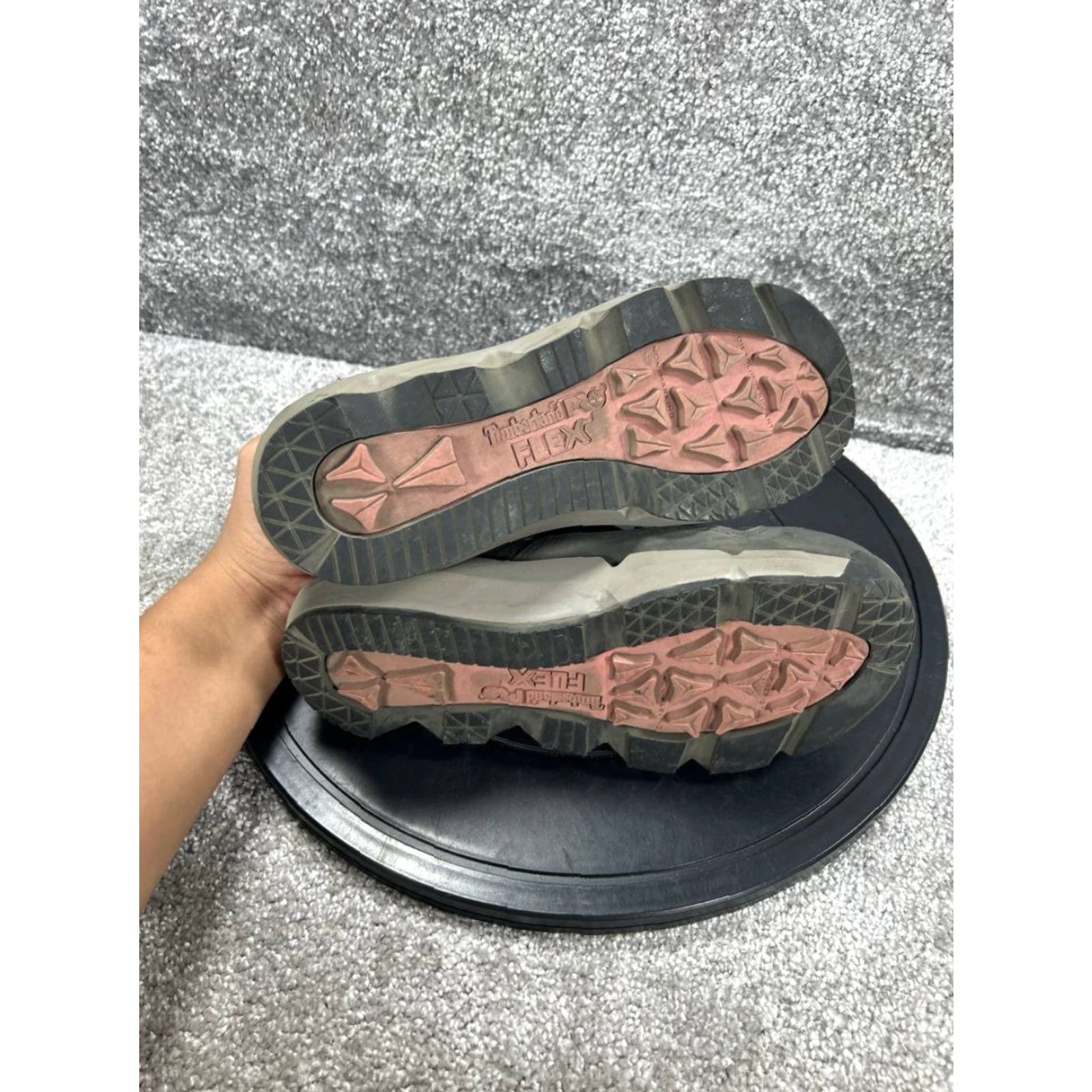 Timberland VINTAGE Timberland Pro Work Boots Womens Size 8.5 Chukka Composite Toe Black Knit Fall Winter Spring Summer Men Size US 8.5 / IT 38.5 - 6 Thumbnail