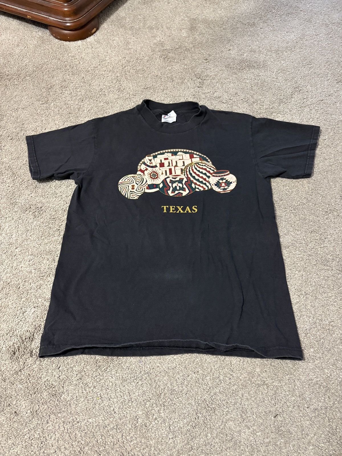 Hanes Vintage 90s Texas Graphic T Shirt Men’s Size Medium Hanes Size US M / EU 48-50 / 2 - 2 Thumbnail