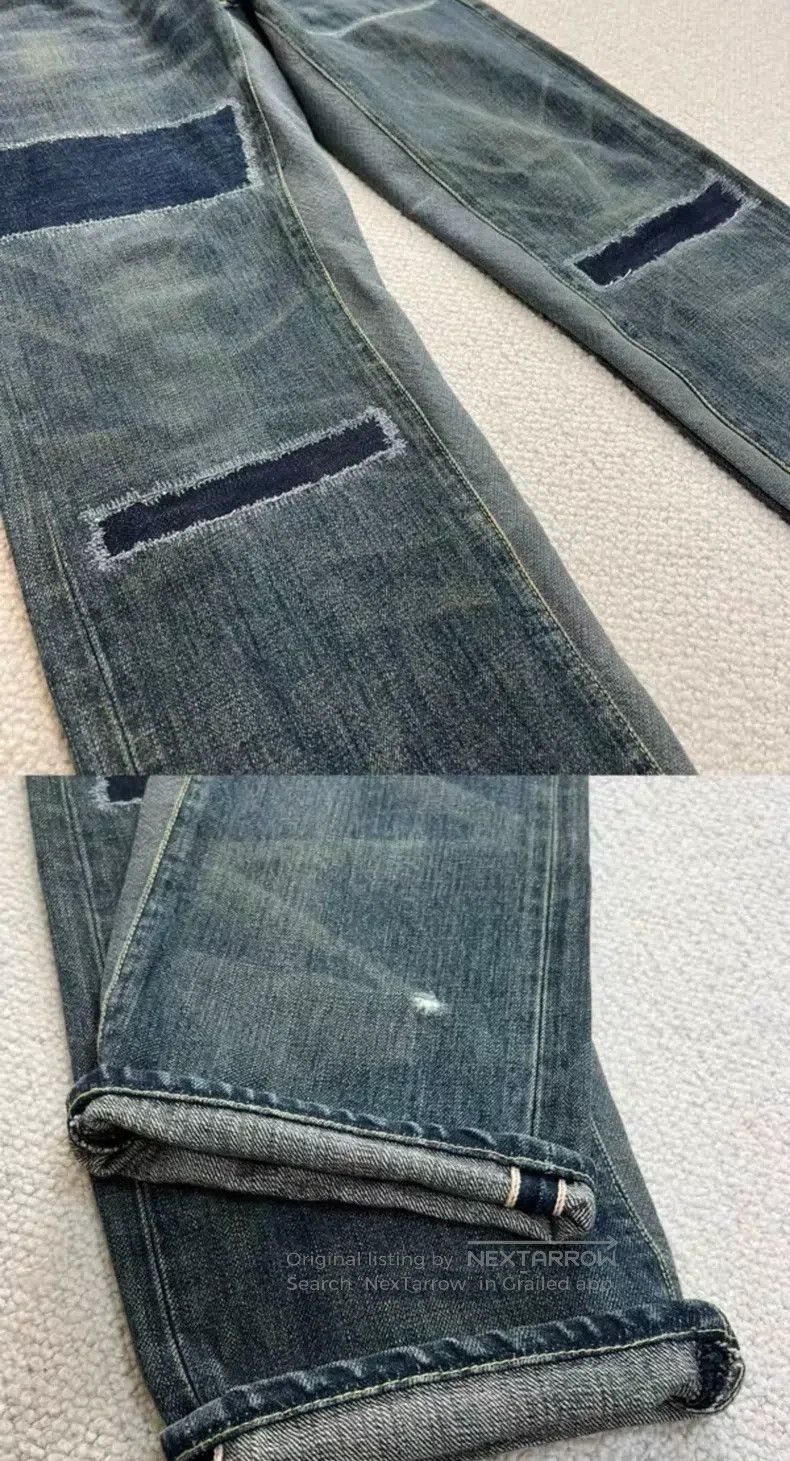 Neighborhood Neighborhood size S Poison 2 King Beaded Vintage Jeans Size US 27 - 5 Thumbnail