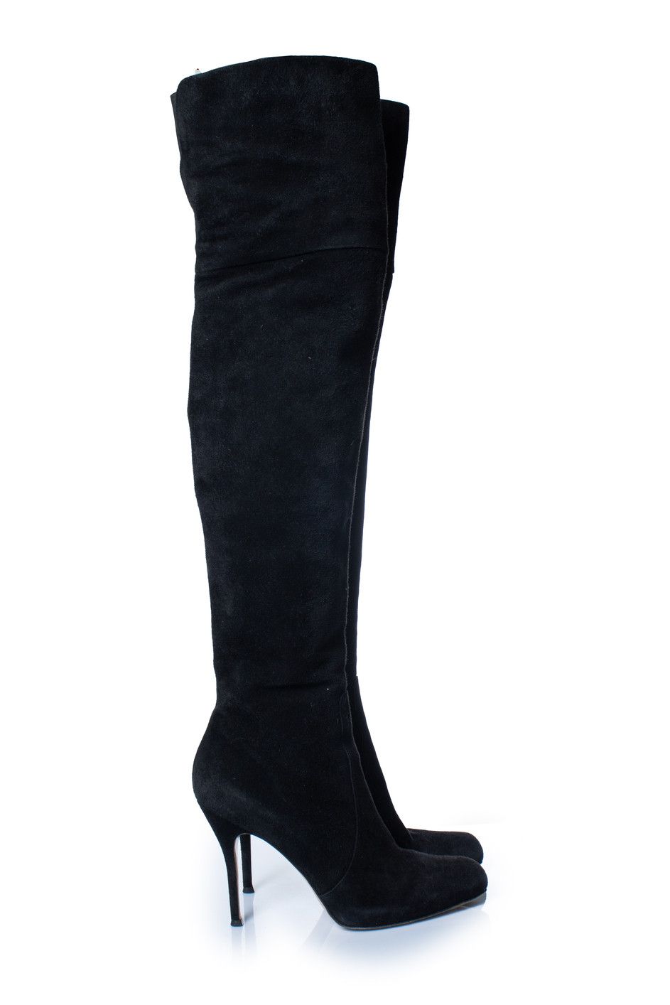 Gianvito Rossi Gianvito Rossi, black suede over knee boots Size US 10 / IT 40 - 4 Thumbnail