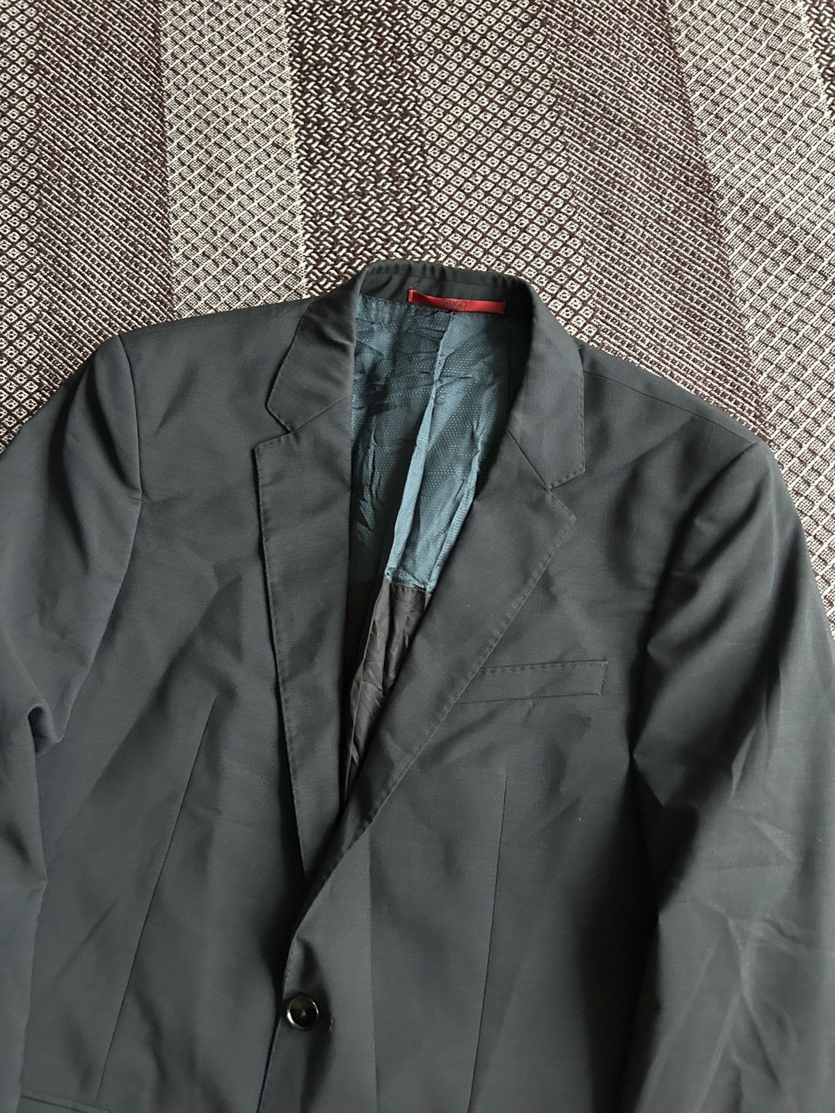 Hugo Boss Hugo Boss Formal Type Solid Blazer Red Tab Size 40R Unisex Size 40R - 4 Thumbnail