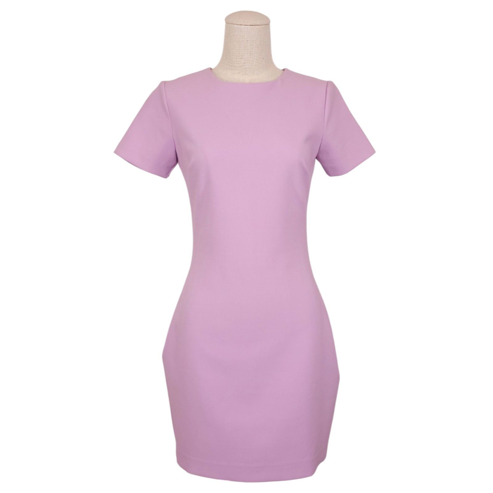 LIKELY Likely Short Sleeve Mini Dress Lilac Purple Sz 2 Size XS / US 0-2 / IT 36-38 - 1 Thumbnail