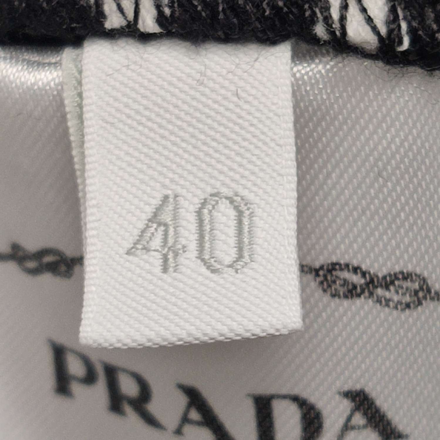 Prada Prada Striped Logo Cotton T. Size M / US 6-8 / IT 42-44 - 5 Thumbnail
