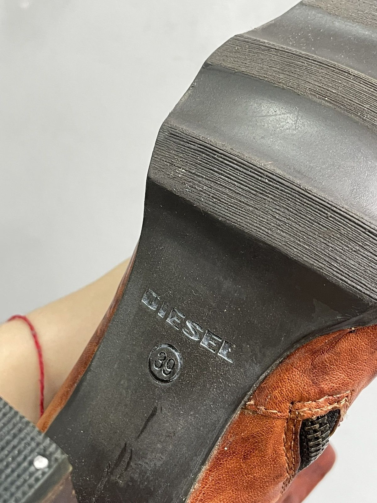 Diesel Diesel heel boots A.S.98 style avant garde boots 90s rare Size US 9 / IT 39 - 15 Thumbnail