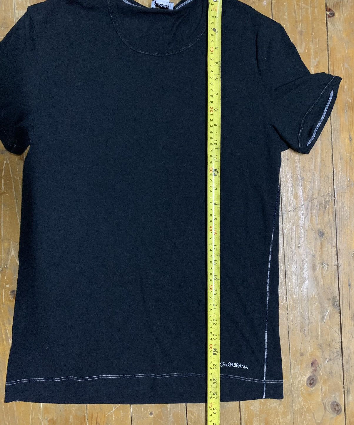 Designer Hype Dolce & Gabbana Underwear Black Minimalist Plain Tee Size US S / EU 44-46 / 1 - 6 Thumbnail