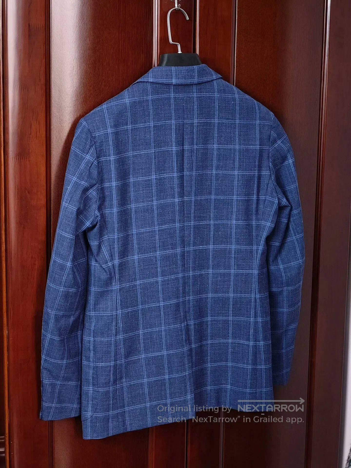 Loro Piana Loro Piana Blue Check Blazer. Size US S / EU 44-46 / 1 - 8 Thumbnail