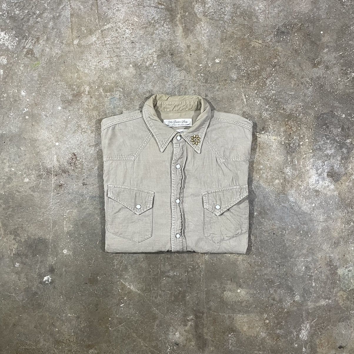 Designer × Japanese Brand × Remi Relief Remi Relief Corduroy Shirt Button Up Size US M / EU 48-50 / 2 - 1 Thumbnail
