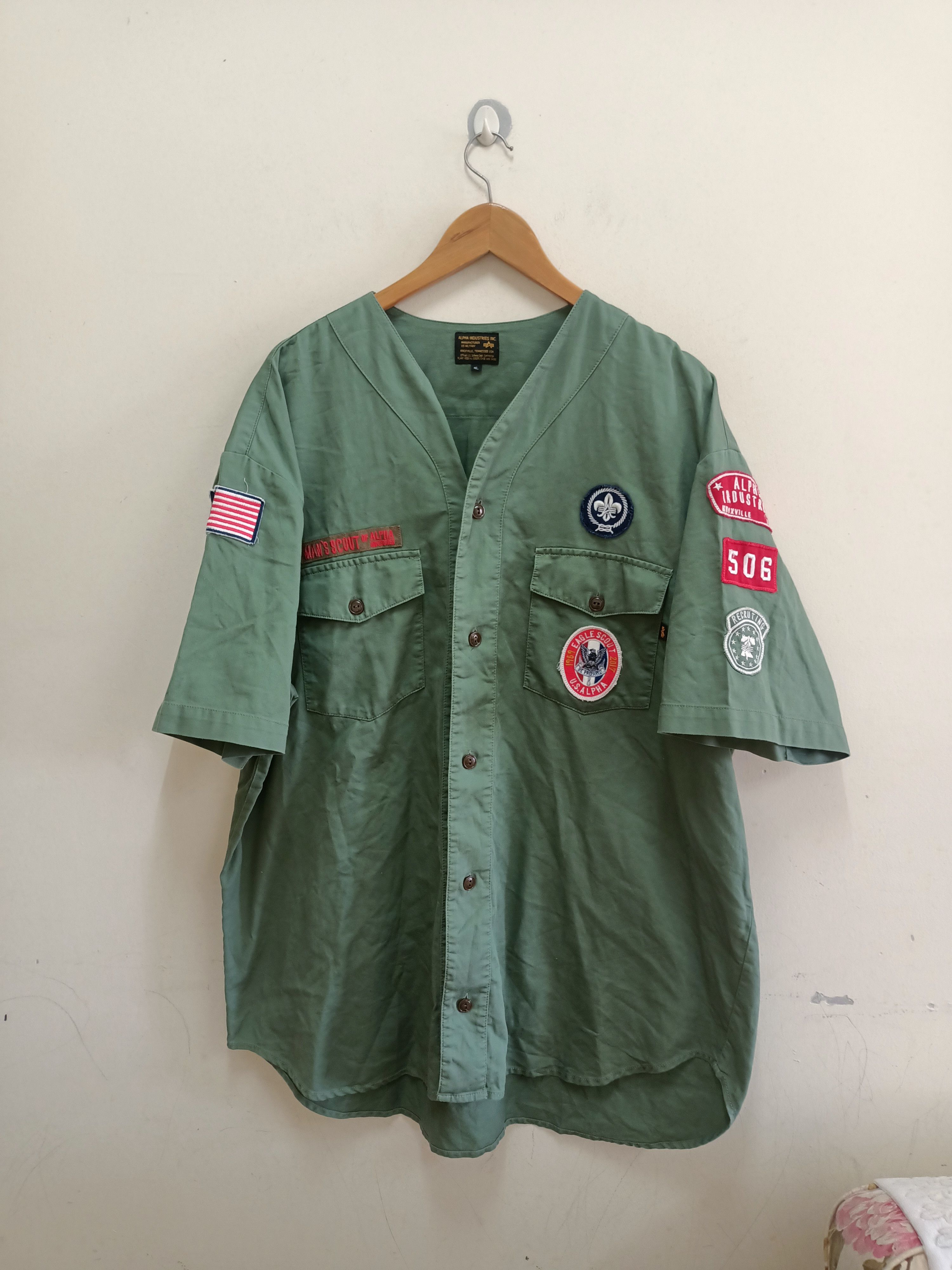 Alpha Industries Alpha Industries Mans Scout big size shirt Size US XXL / EU 58 / 5 - 1 Thumbnail