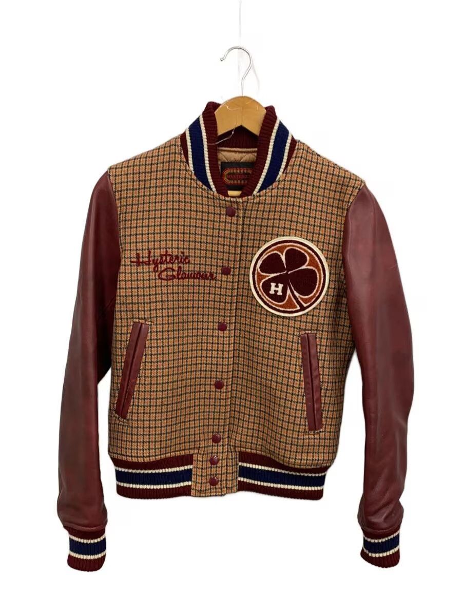 Hysteric Wool Leather Varsity Jacket