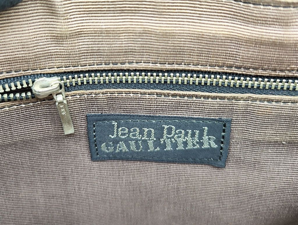 Jean Paul Gaultier Distressed JEAN PAUL GAULTIER dragon tatoo leather tote bag Size ONE SIZE - 2 Thumbnail