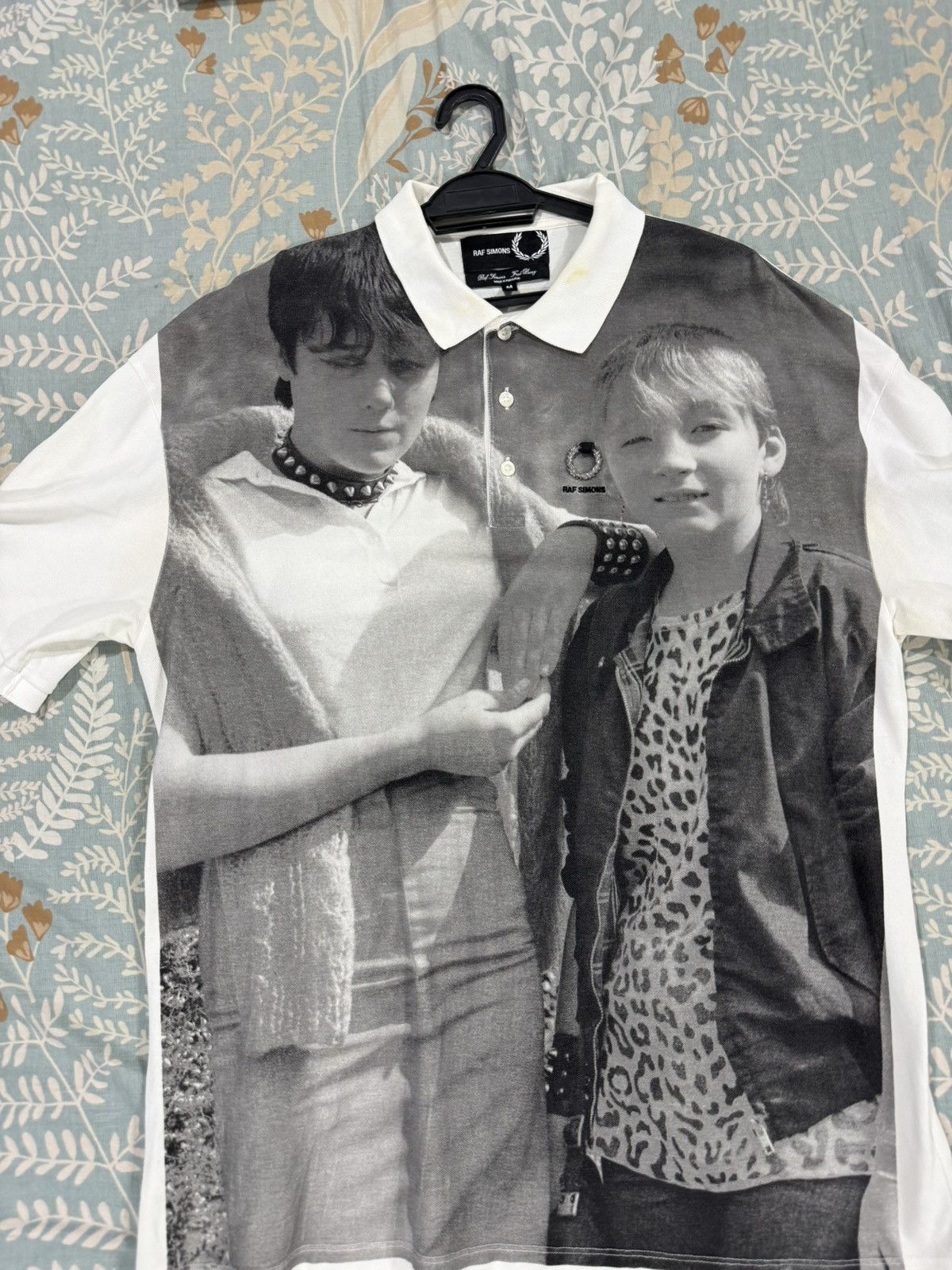 Raf by Raf Simons Raf Simon x Fred Perry Oversize Print Polo Size US M / EU 48-50 / 2 - 4 Thumbnail