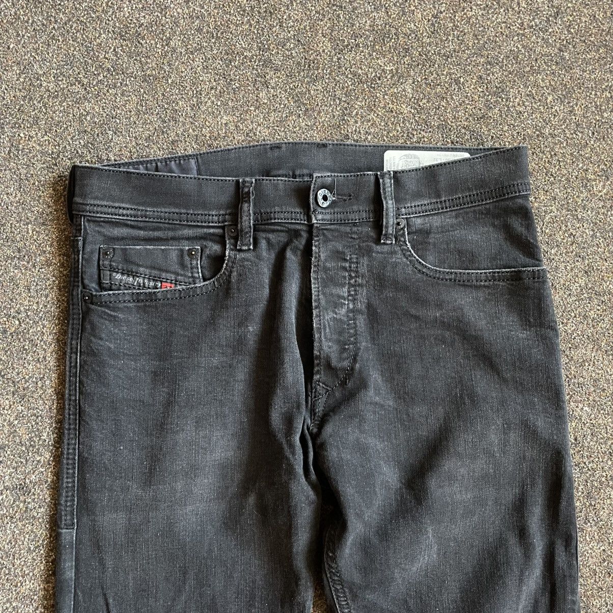 Vintage Vintage Y2K Diesel Faded Black Slim Denim Jeans Skate 30 Size US 30 / EU 46 - 3 Thumbnail