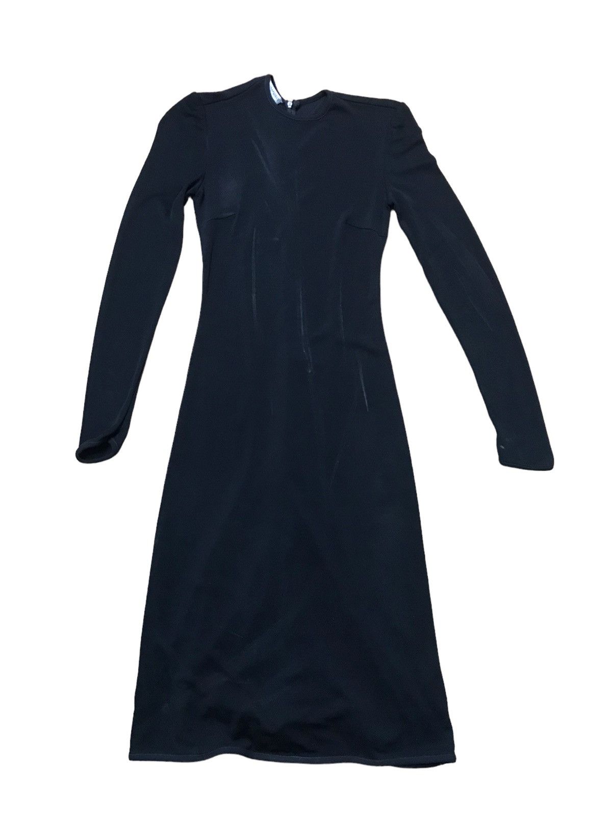 image of Armani Exchange x Emporio Armani Black Dress, Women's