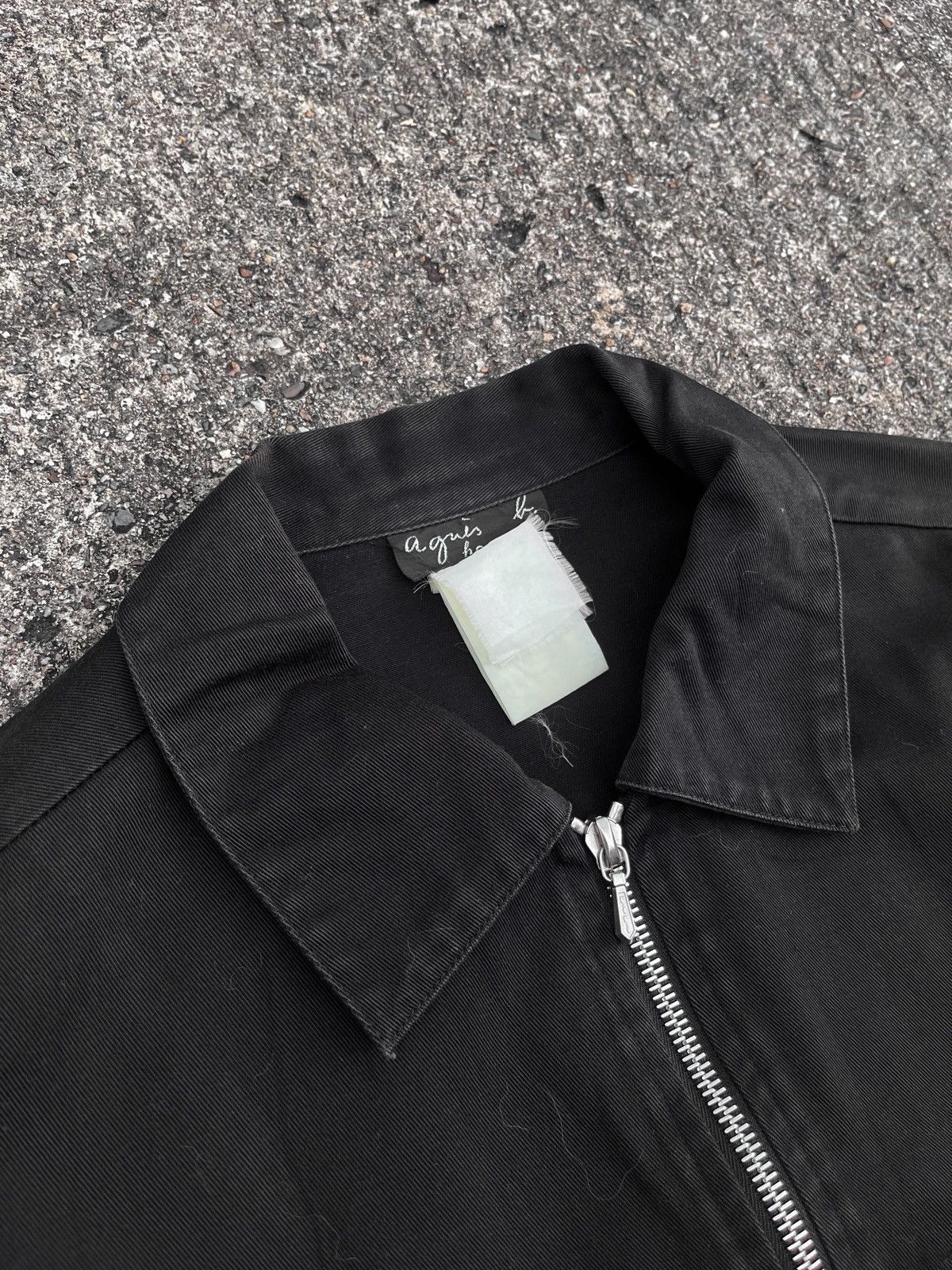 agnes b. Agnes b. Homme Multi Zipper Black Cotton Jacket Size US M / EU 48-50 / 2 - 3 Thumbnail
