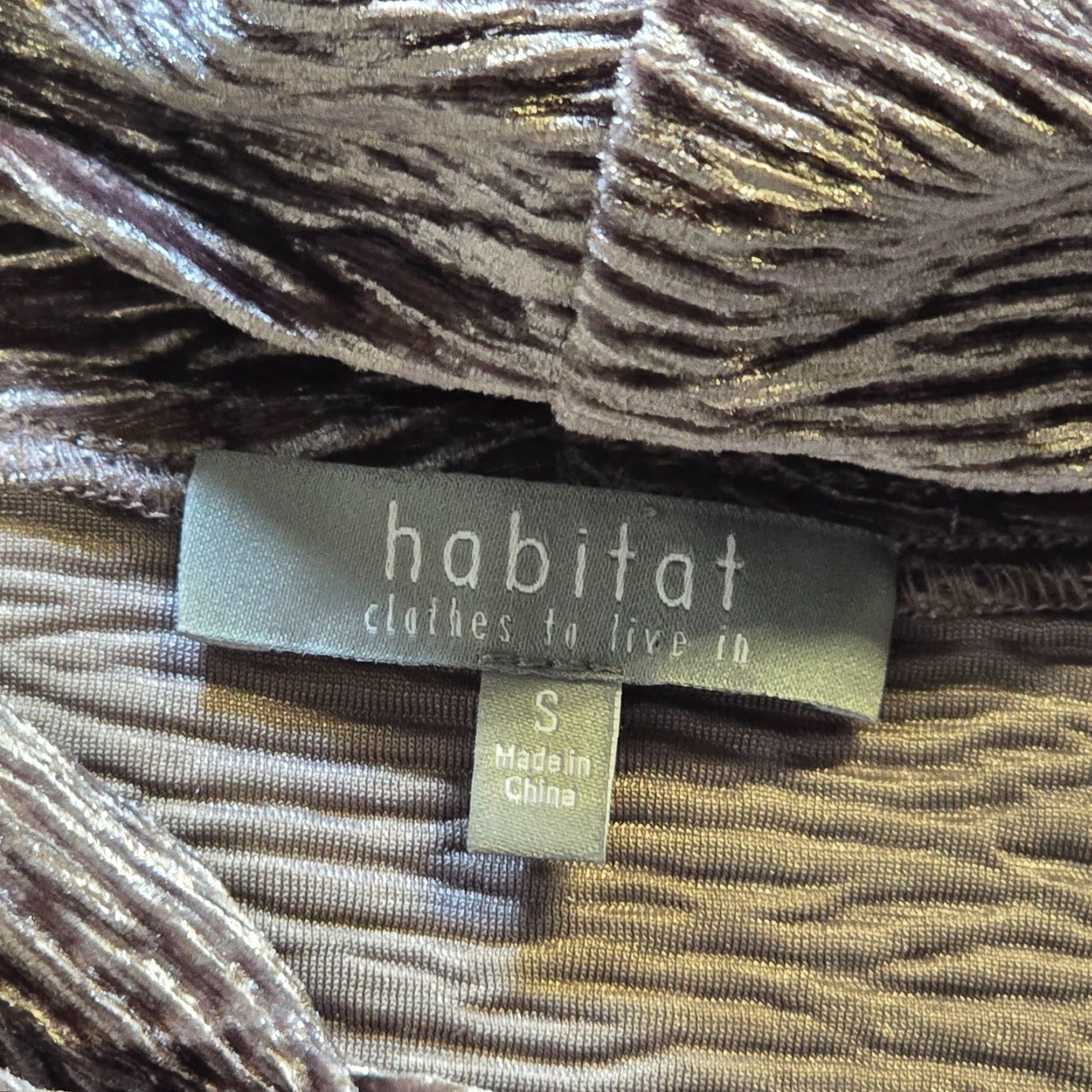 Habitat Habitat Top Womens Size Small Pink Velour Textured Cowl Neck Long Sleeve Casual Shirt Size S / US 4 / IT 40 - 4 Thumbnail