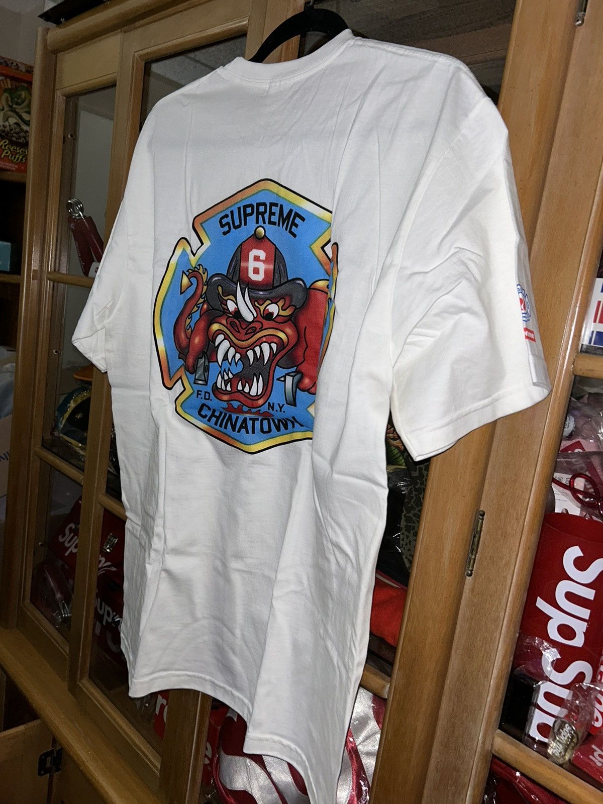 Supreme Supreme FDNY Engine 9 Tee FW22 size Large NEW WITH TAGS Size US L / EU 52-54 / 3 - 5 Thumbnail