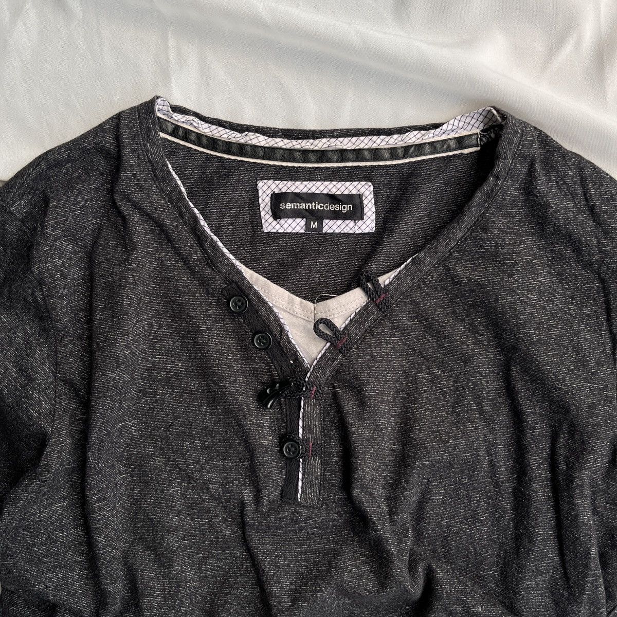 semanticdesign Semanticdesign Double Layer Longsleeve Size US M / EU 48-50 / 2 - 2 Thumbnail