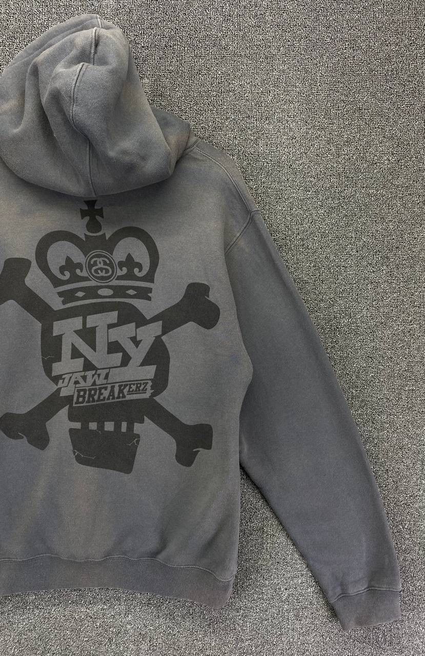 Stussy Vintage Stussy NY Jaw Breakerz Hoodie Sweatshirt Size US S / EU 44-46 / 1 - 4 Thumbnail