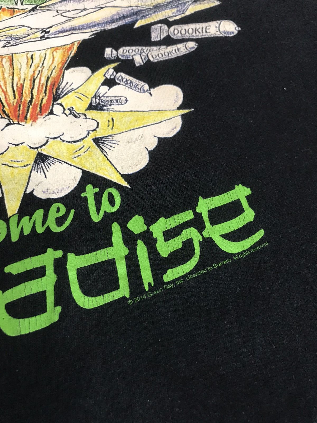 Band Tees 🔥 2014 Green Day Welcome to Paradise Vintage Punk Tour Shirt Size US XXL / EU 58 / 5 - 8 Thumbnail