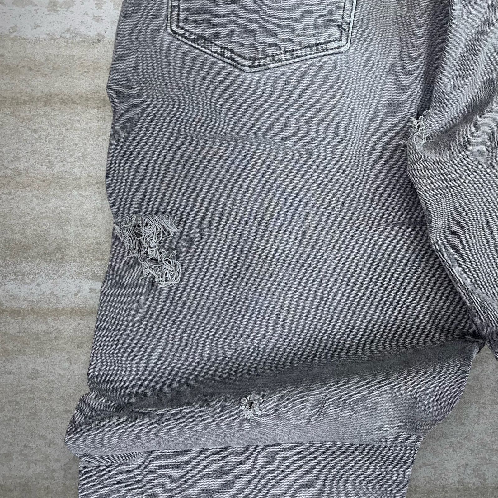 Carhartt Vintage Y2K Carhartt Carpenter Pants 36x36 Relaxed Grey Size US 36 / EU 52 - 5 Thumbnail