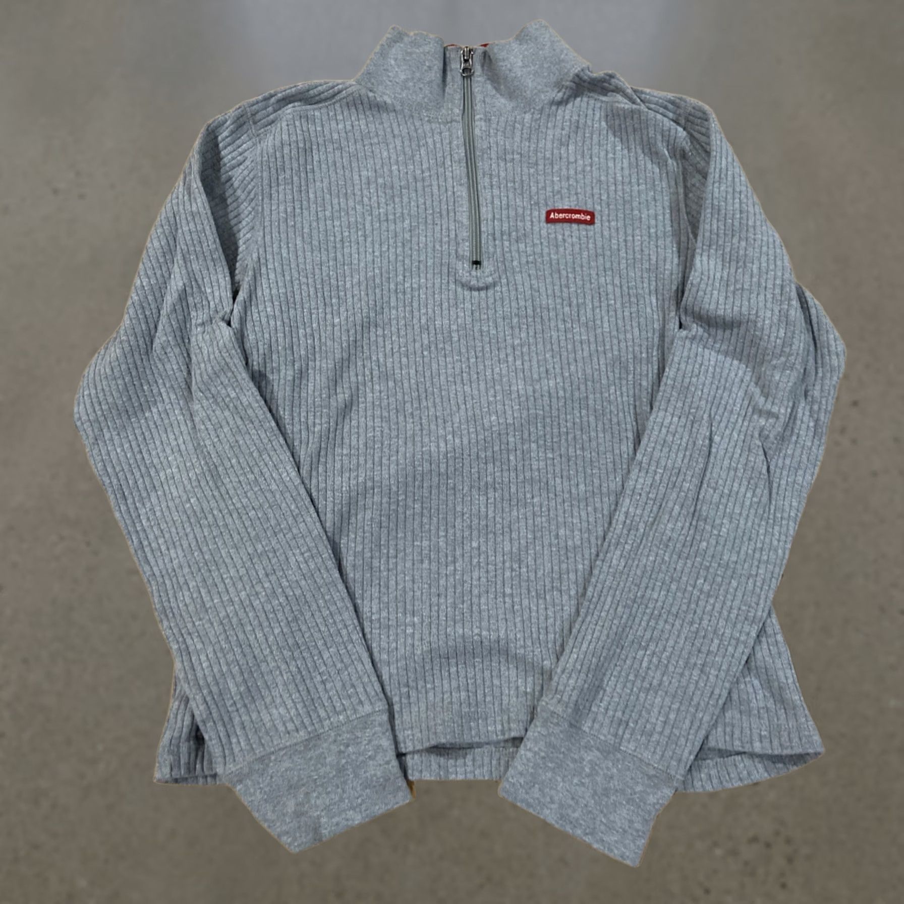 Abercrombie & Fitch VINTAGE Abercrombie & Fitch Jacket Mens L Fleece Box Logo Pullover Quarter Zip Overcoat Size US L / EU 52-54 / 3 - 1 Thumbnail