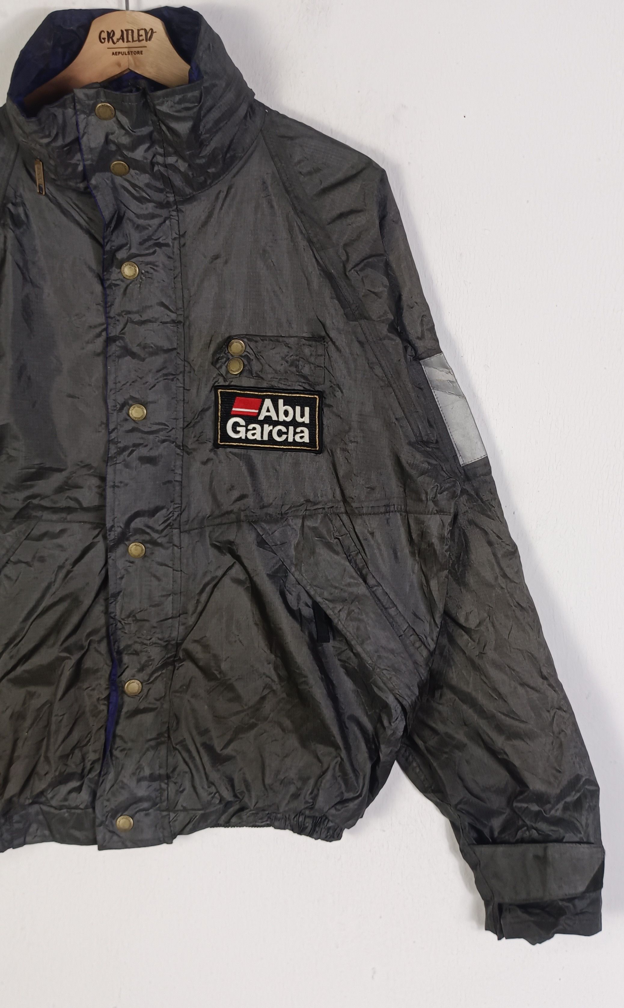 DAIWA Vintage Abu Garcia Casting Bomber Jacket Size US M / EU 48-50 / 2 - 5 Thumbnail