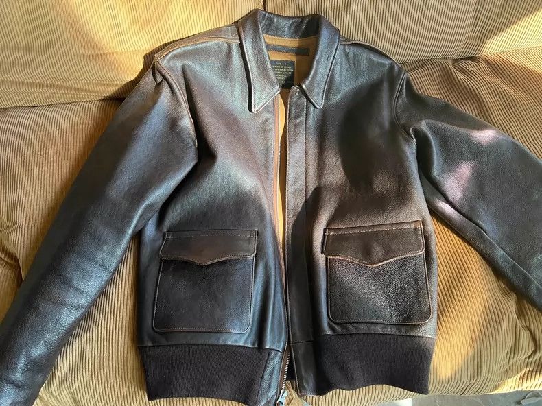 The Real McCoy's the real mccoys Size 40Horsehide A2 Leather Jacket Size US M / EU 48-50 / 2 - 1 Thumbnail