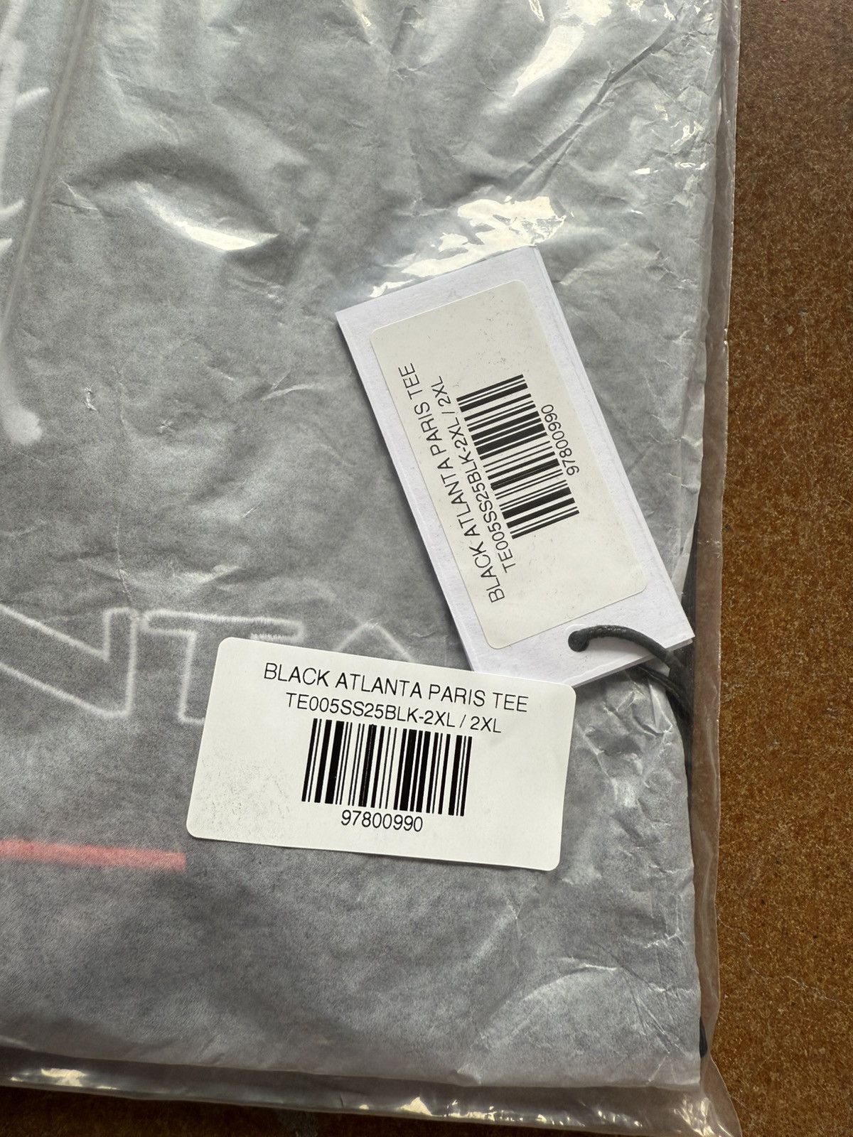 Sp5der Sp5der Atlanta Paris Tee Black XXL Size US XXL / EU 58 / 5 - 11 Thumbnail