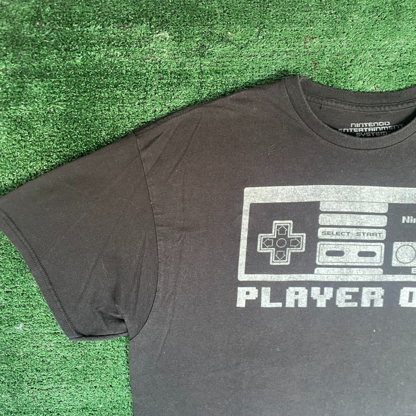 Nintendo Nintendo NES Player One Shirt Controller Retro Gamer Tee Size US XL / EU 56 / 4 - 2 Thumbnail