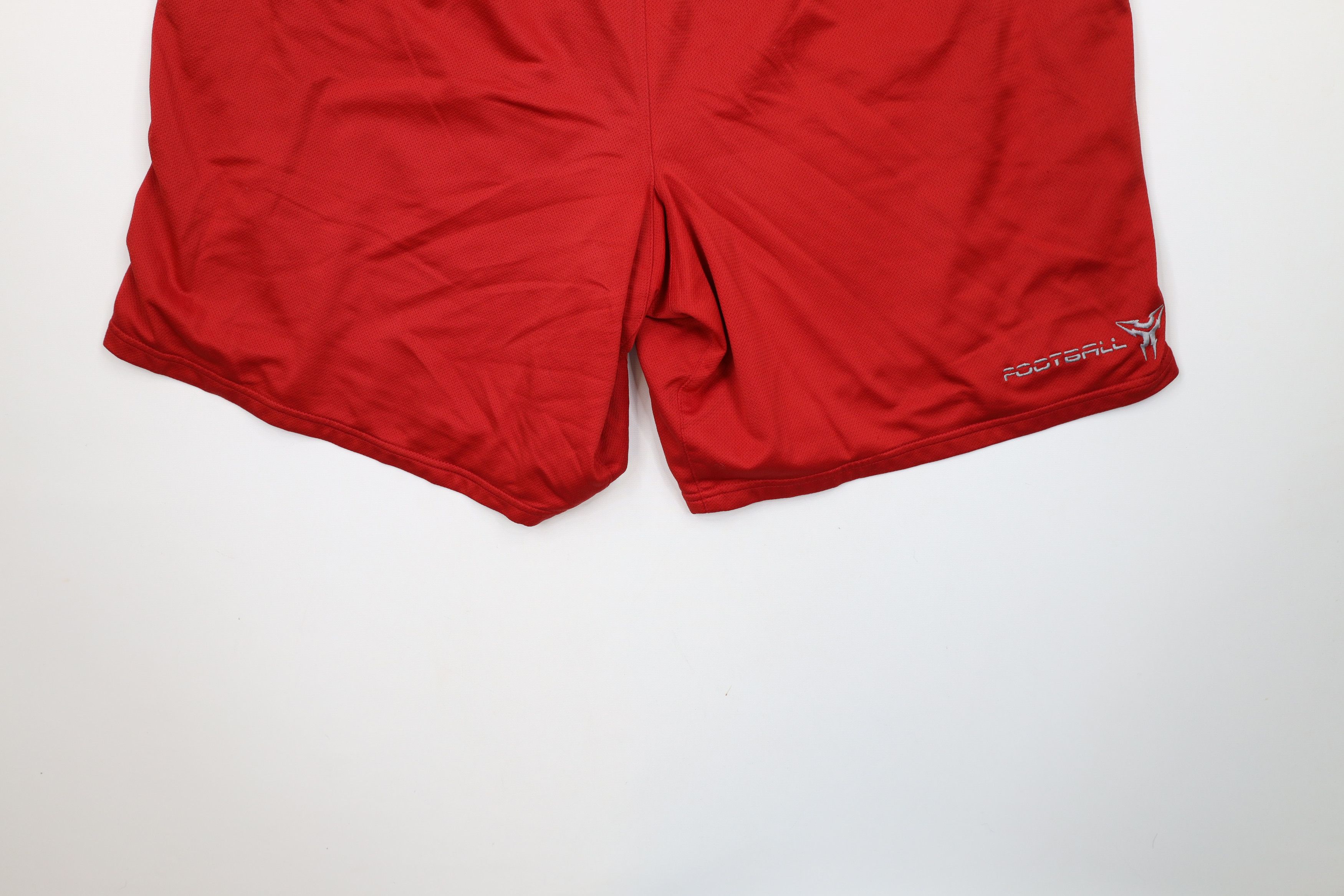 Nike × Vintage Vintage Nike Football Mini Swoosh Above Knee Shorts Red Size US 38 / EU 54 - 12 Thumbnail