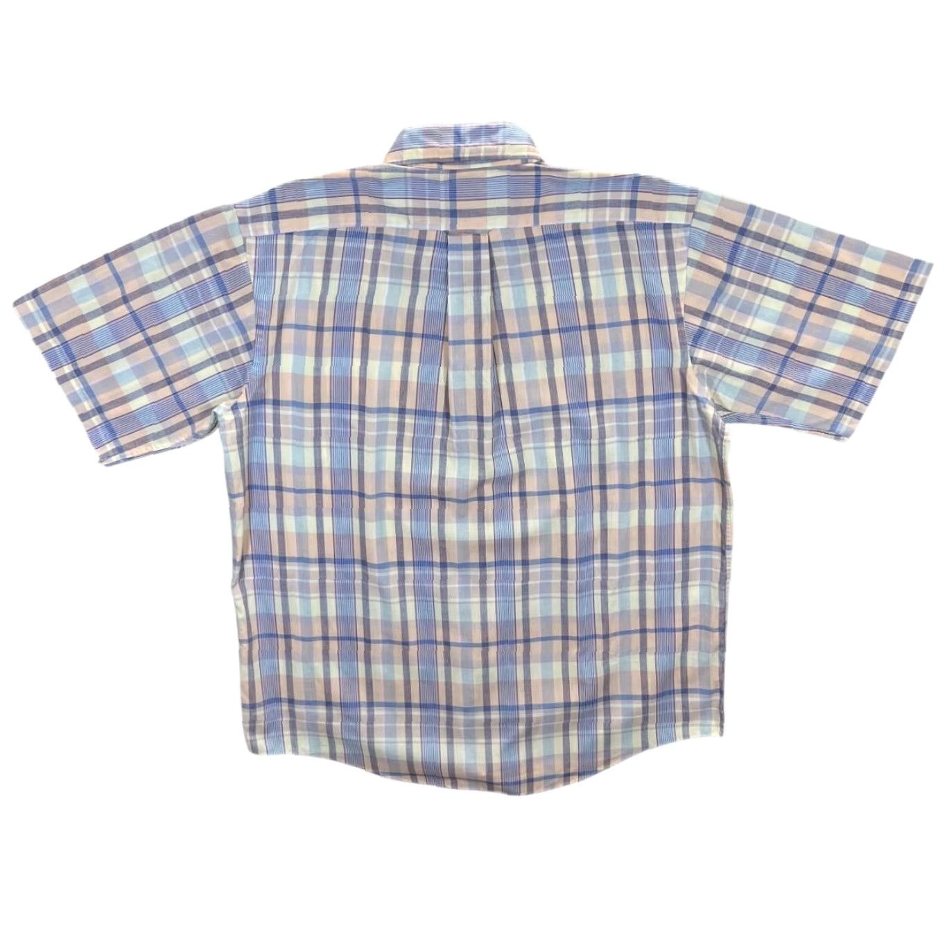 Alexander Julian VINTAGE Alexander Julian Check Short Sleeve Button-Up Shirt Large XL Mens Multicoloured Plaid 90s Shirt Size US L / EU 52-54 / 3 - 3 Thumbnail