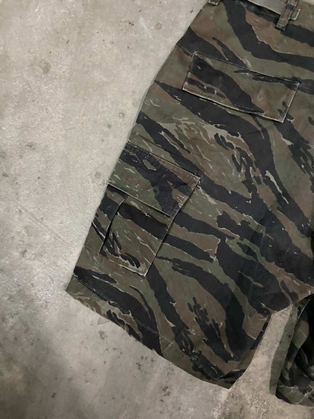 Mister Freedom × Other Vintage Tigers Stripe Shorts Size US 36 / EU 52 - 15 Thumbnail