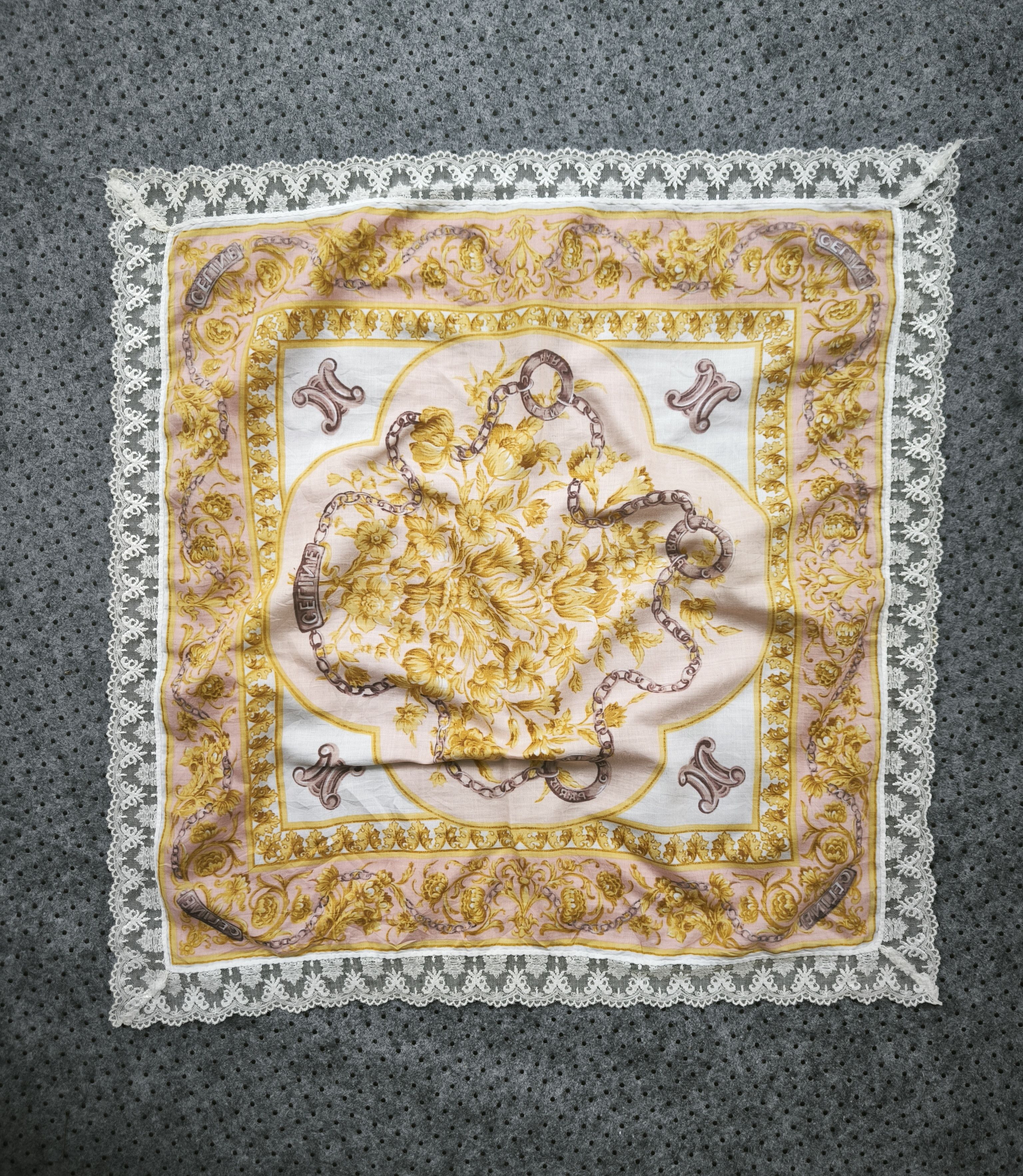 Celine CELINE cotton handkerchief Size ONE SIZE - 1 Thumbnail