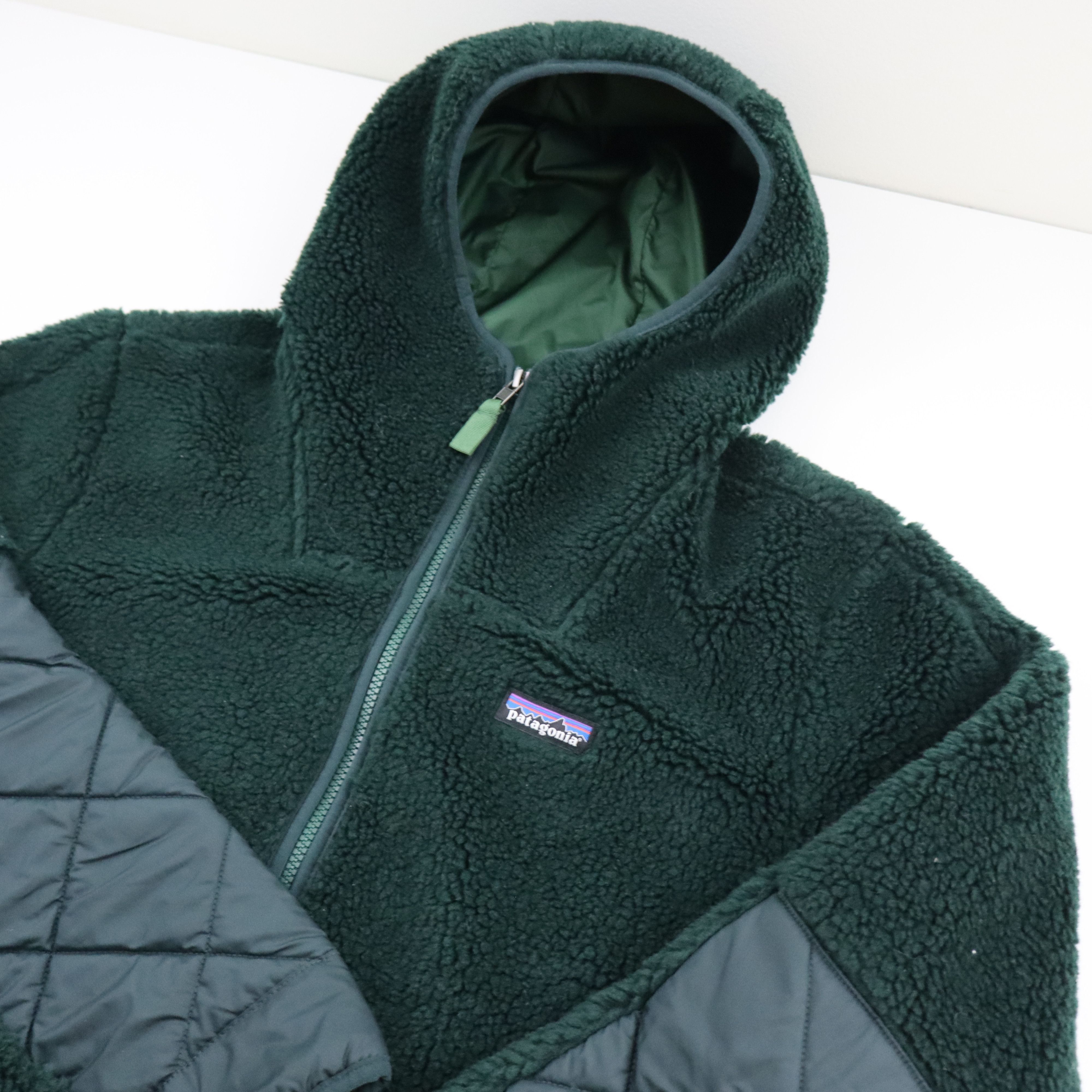 Arc'teryx × Patagonia Patagonia Rhythm Deep Pile Retro X Fleece Hoody Jacket Green Size US S / EU 44-46 / 1 - 5 Thumbnail
