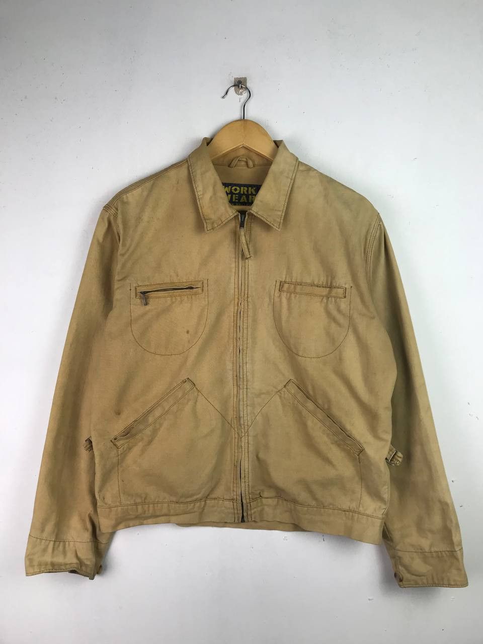 Very Rare Sun Valley Full Zipper Worker Jacket