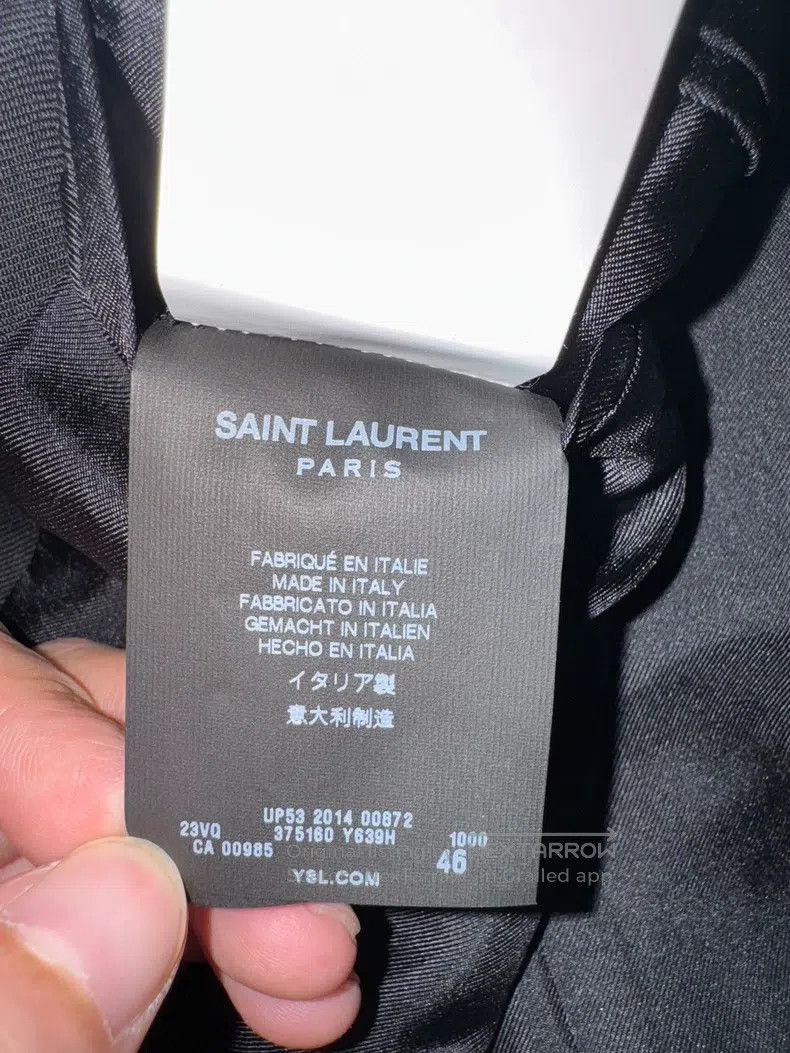 Saint Laurent Paris Saint Laurent Paris blazer Size US S / EU 44-46 / 1 - 5 Thumbnail