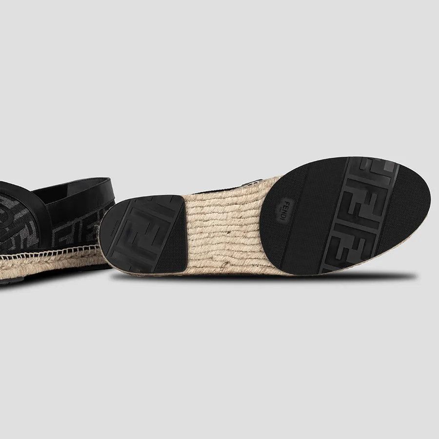 Fendi o1s1wg111225 Espadrilles in Black Size US 12 / EU 45 - 4 Thumbnail
