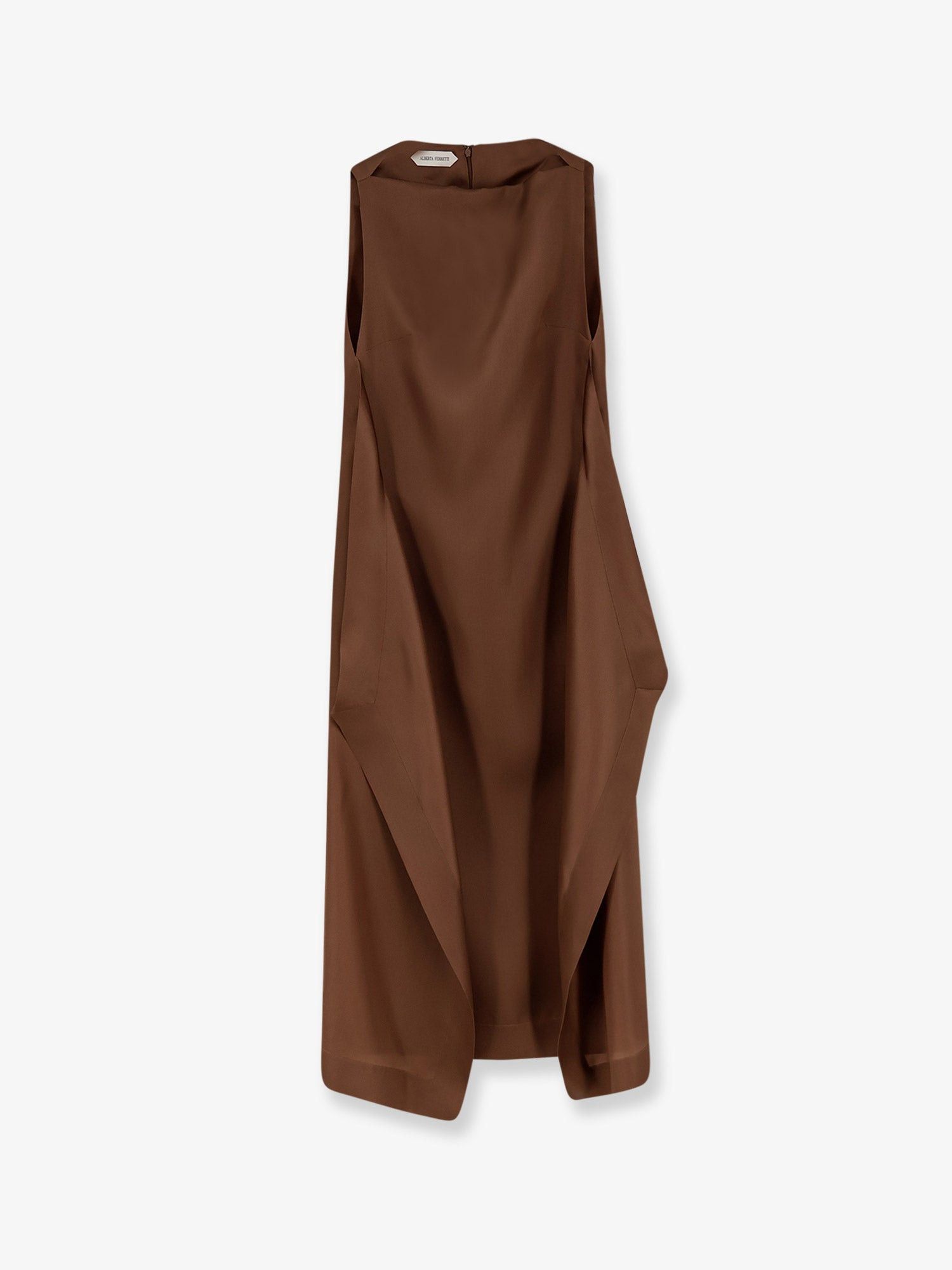 Alberta Ferretti Silk Long Dress Size M / US 6-8 / IT 42-44 - 1 Thumbnail