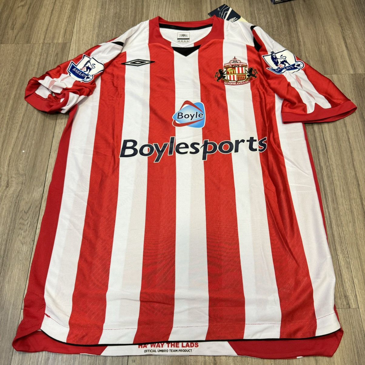 Sunderland 08/09 home shirt #9 Cisse (Bnwt)