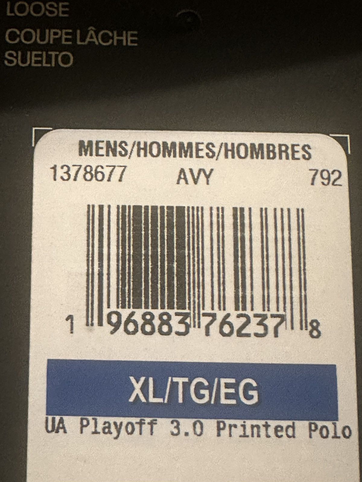 Under Armour New Under Armour Playoff 3.0 Printed Polo - Mesa Yellow/Wasp Size US XL / EU 56 / 4 - 5 Thumbnail