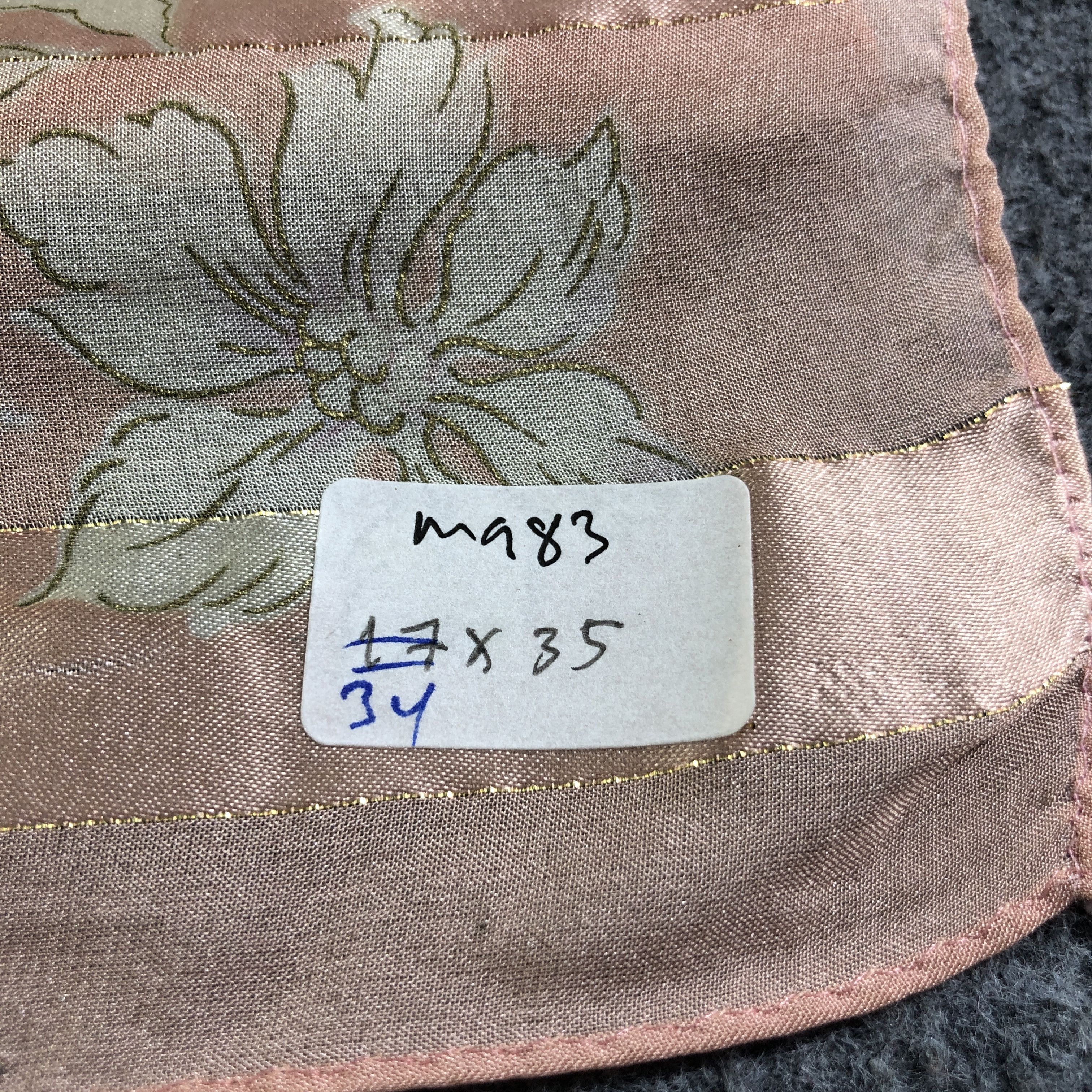 Lui di Lancetti Lancetti Luxury Floral Silk Scarf M983 Size ONE SIZE - 8 Thumbnail
