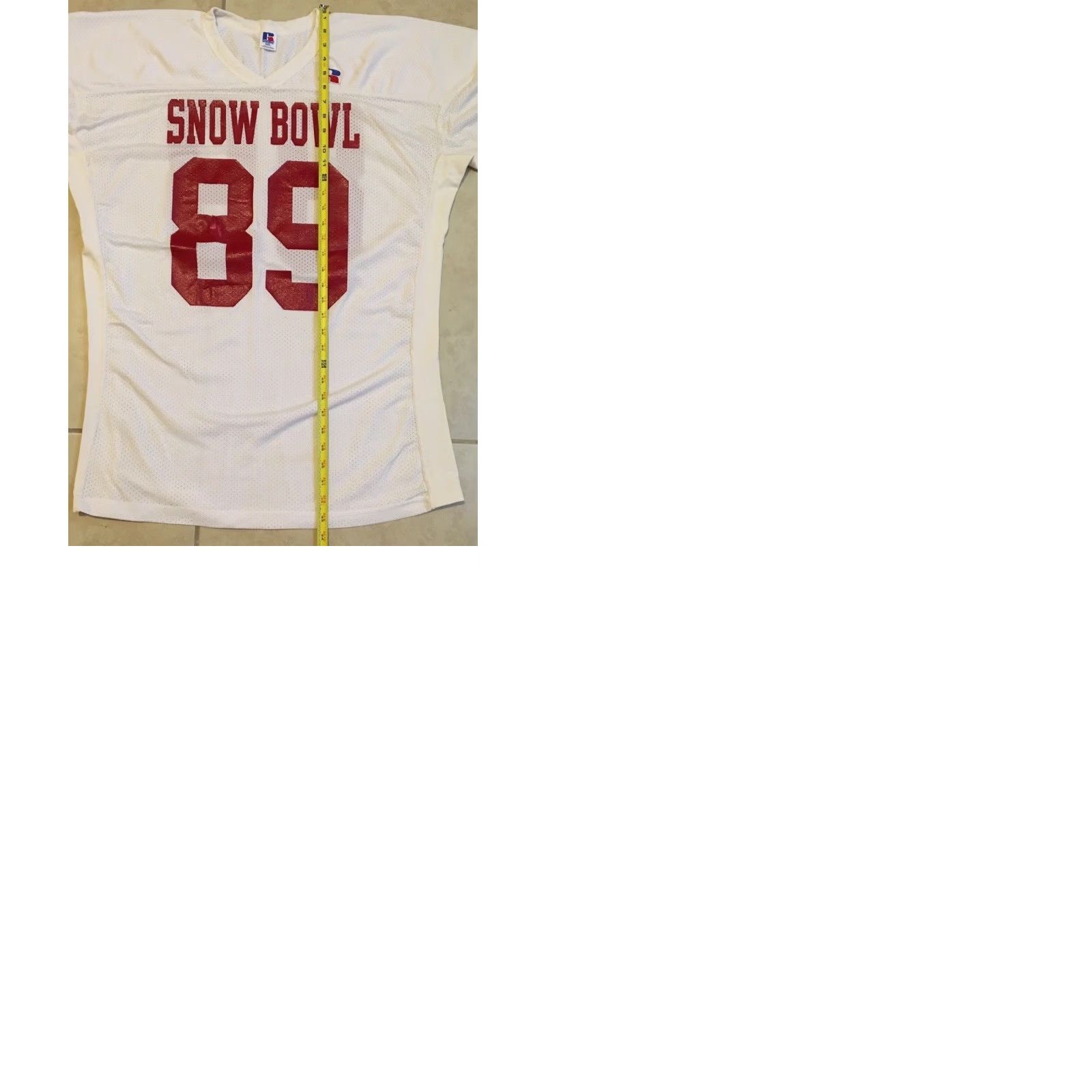 Russell Athletic VINTAGE Russell Athletic Shirt 3XL Mens White 80s 90s Flagstaff Snow Bowl Jersey Beach Sun Palm Trees Arizona USA Size US XXL / EU 58 / 5 - 9 Thumbnail
