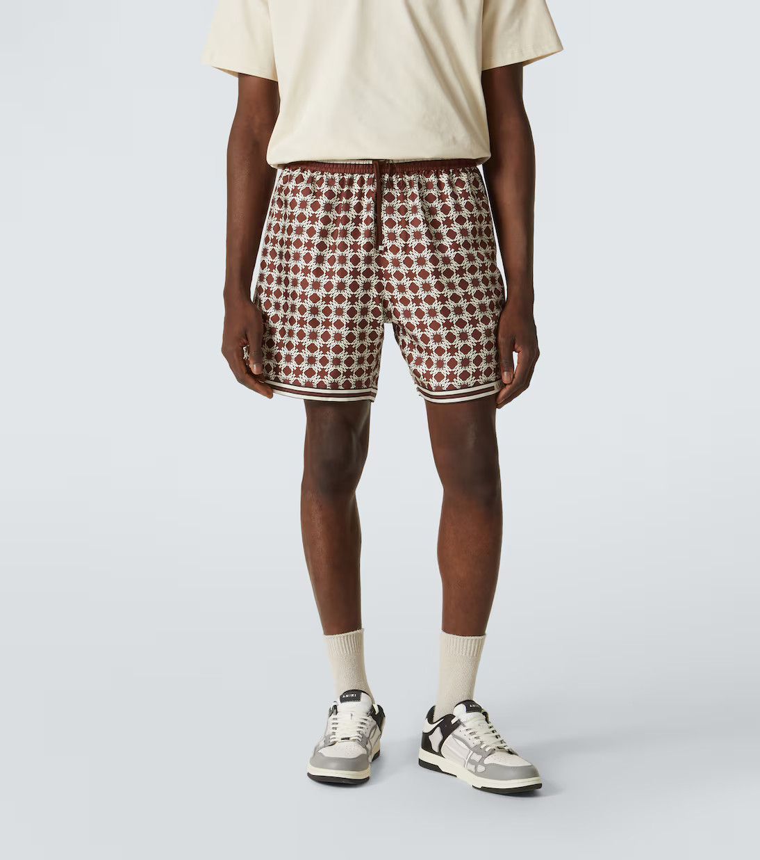 Amiri o1h1sh10525 Ma Quad Shorts in Brown Size US 36 / EU 52 - 3 Thumbnail