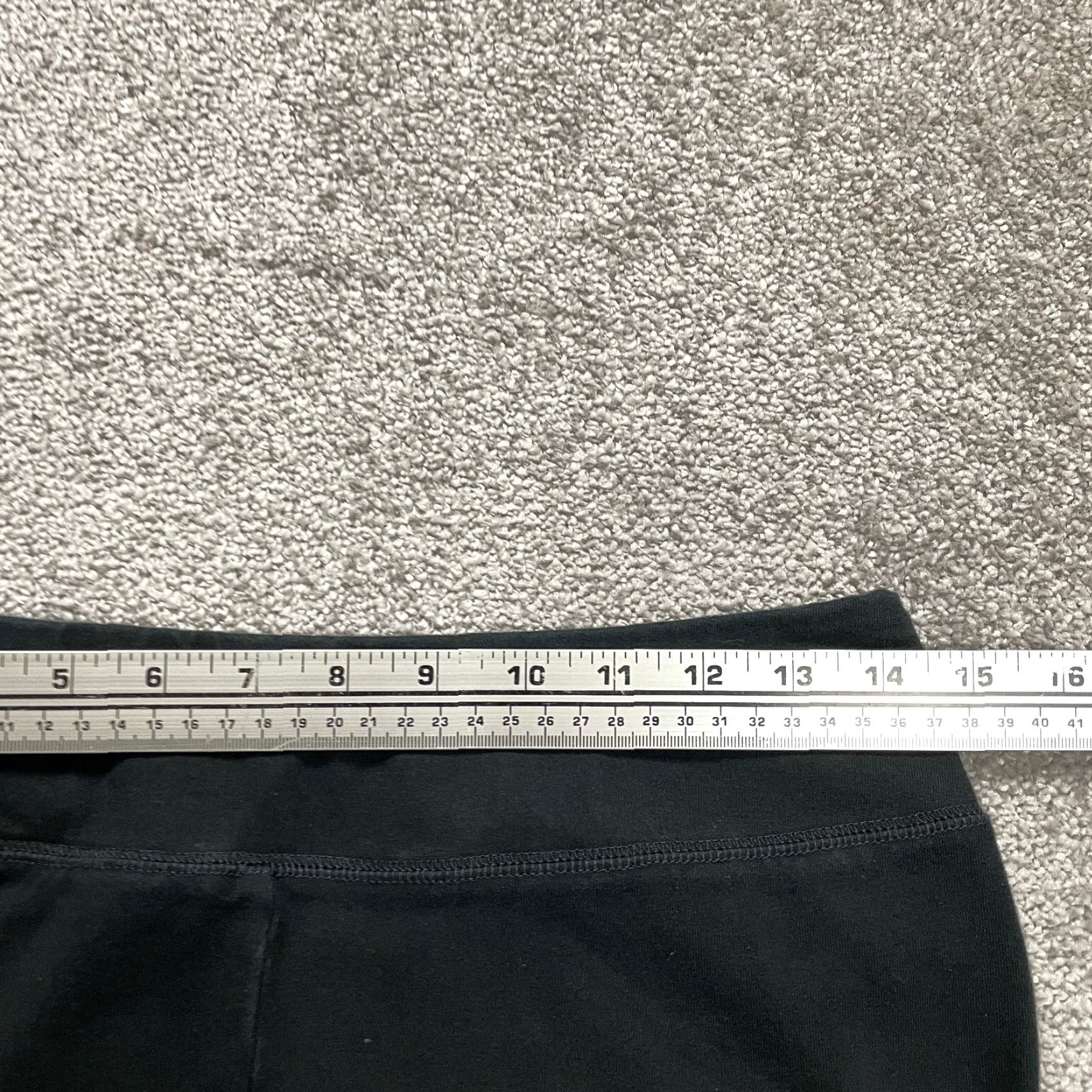 Eddie Bauer VINTAGE Eddie Bauer Leggings Womens Small Activewear Casual Travel Solid Black Stretch Athletic Fit Size 28" / US 6 / IT 42 - 6 Thumbnail