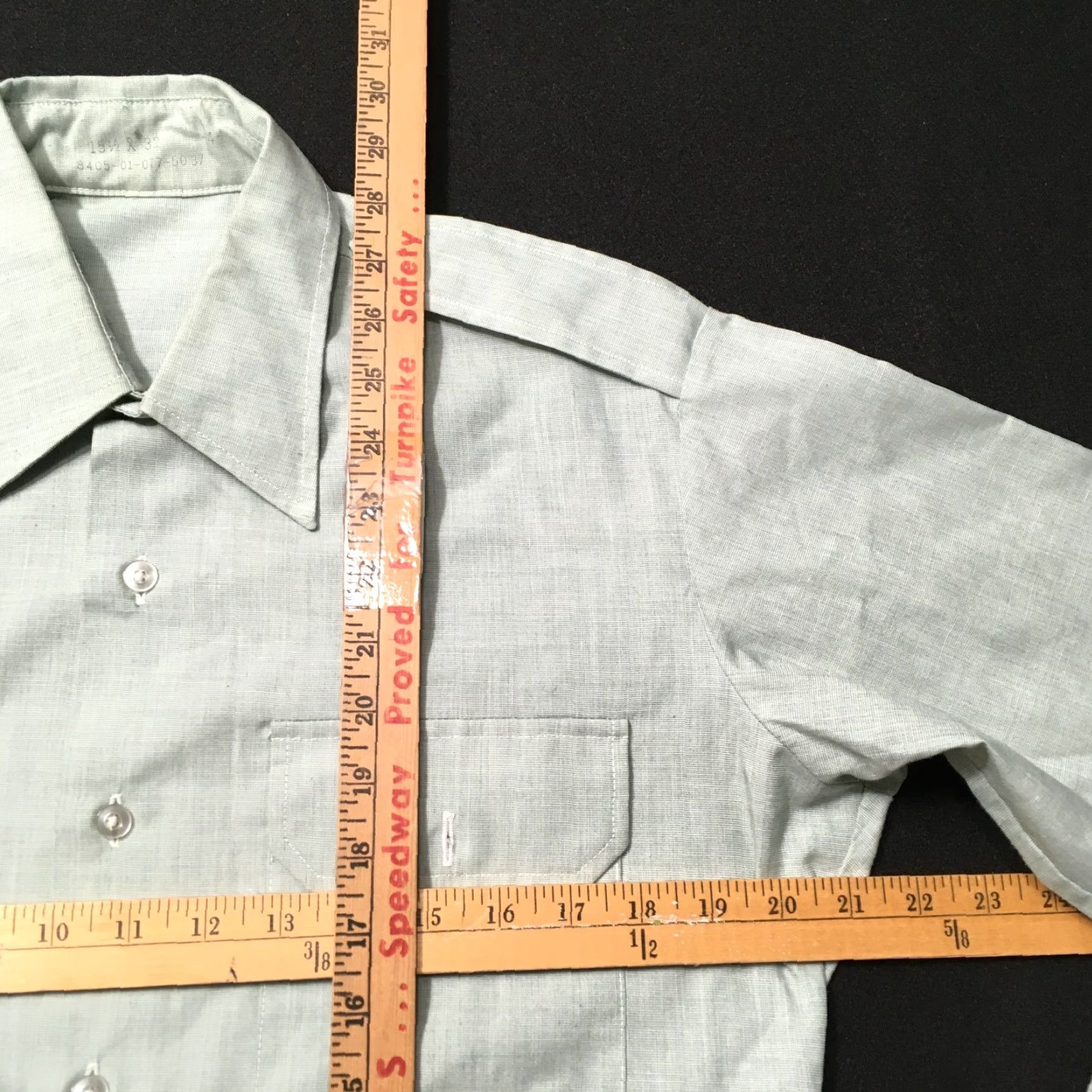 Vintage VINTAGE Army Shirt Button-Up Long Sleeve Green 15.5 32 Shirt Mens Size US L / EU 52-54 / 3 - 5 Thumbnail
